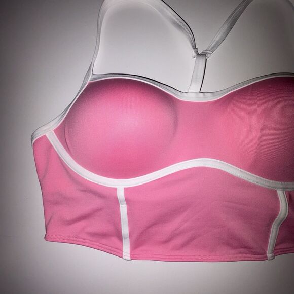 Victoria's Secret PINK Ultimate Push Up Bra Size Large NWT Padded Racerback - Picture 3 of 8